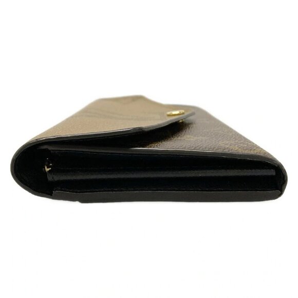 Auth LOUIS VUITTON Portefeuille Sara M80726 Monogram Reverse - RFID : confirmed - Picture 10 of 13